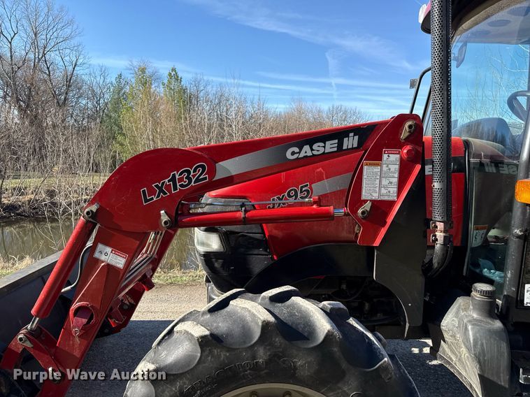 image for item ED4077 2004 Case IH JX95 MFWD tractor