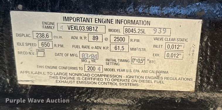 image for item ED4077 2004 Case IH JX95 MFWD tractor