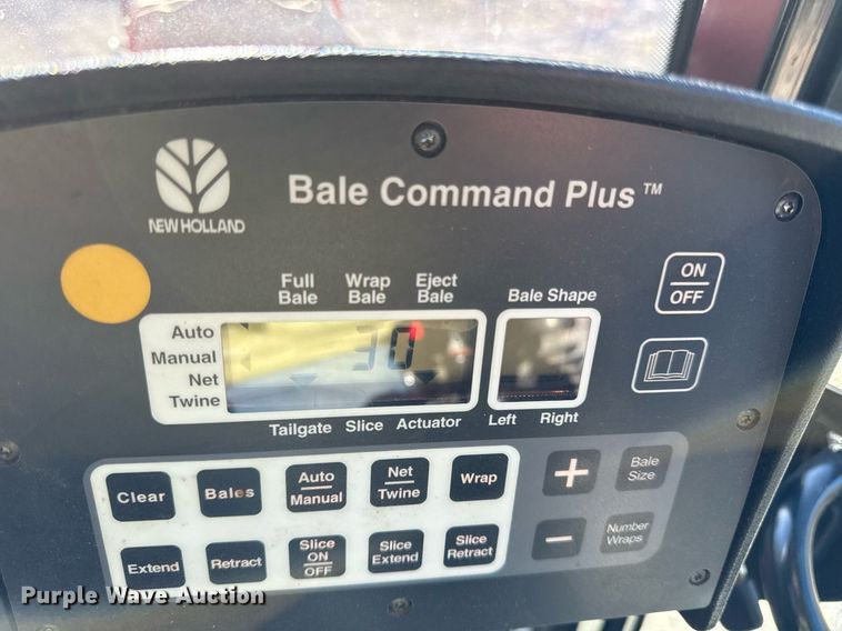 image for item ED4078 2011 New Holland BR7070 round baler