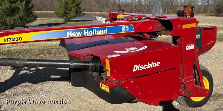 image for item ED4080 2012 New Holland H7230 disc mower