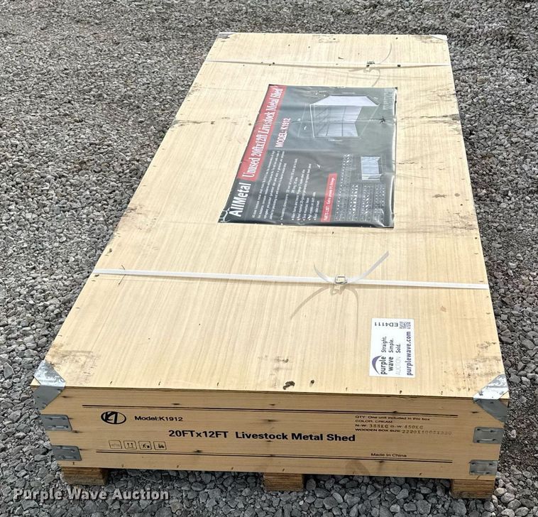 image for item ED4111 All Metal K1912 livestock shed