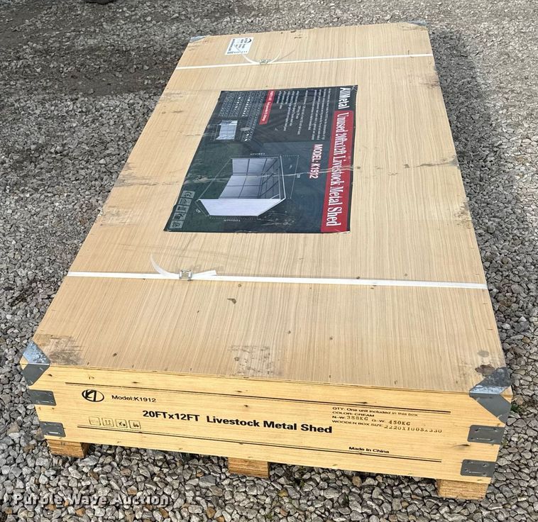 image for item ED4111 All Metal K1912 livestock shed