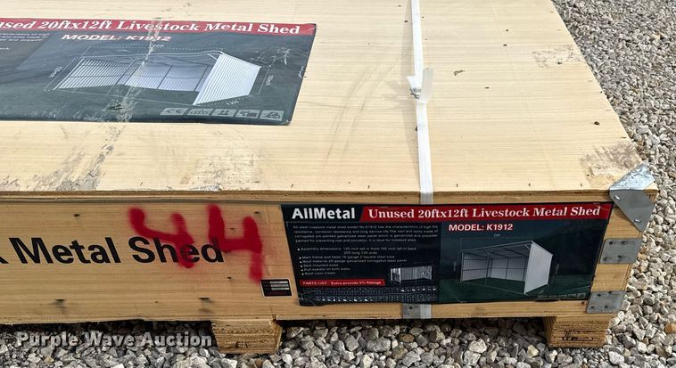 image for item ED4111 All Metal K1912 livestock shed