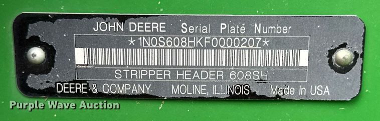 image for item ED5548 2015 John Deere CS690 RWA cotton stripper