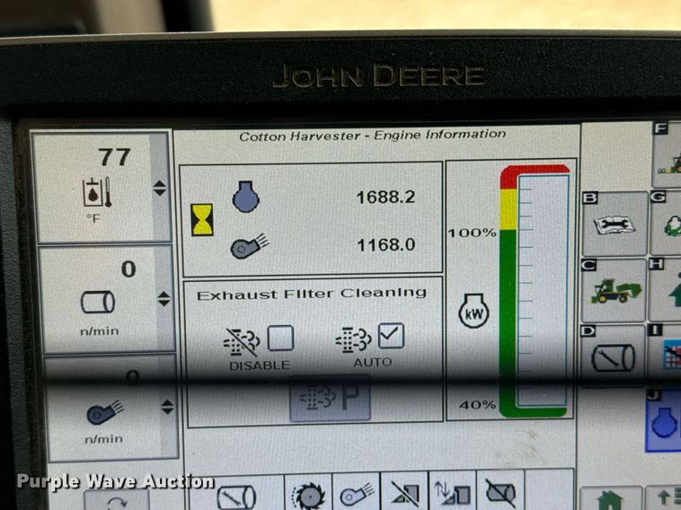 image for item ED5549 2018 John Deere CS690 RWA cotton stripper