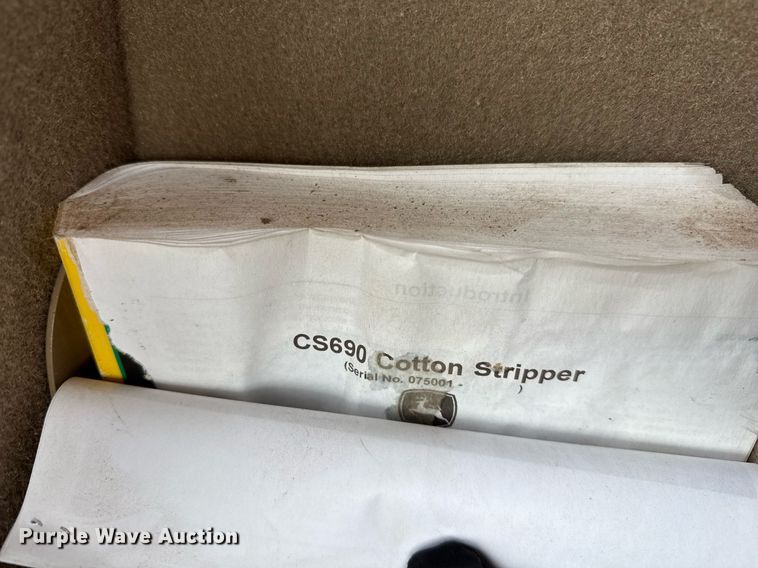 image for item ED5549 2018 John Deere CS690 RWA cotton stripper