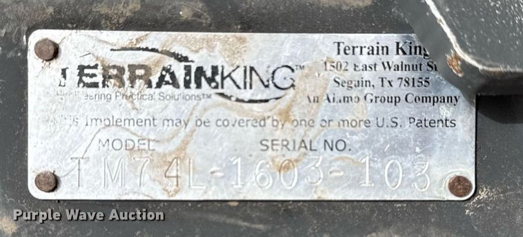 image for item EG2656 2014 Kubota M108S tractor