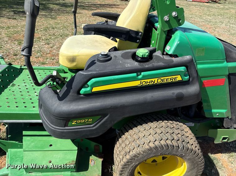 image for item EJ3529 2015 John Deere Z997R ZTR lawn mower
