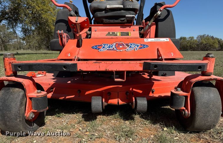 image for item EJ3547 2012 Bad Boy Z Pro ZTR lawn mower