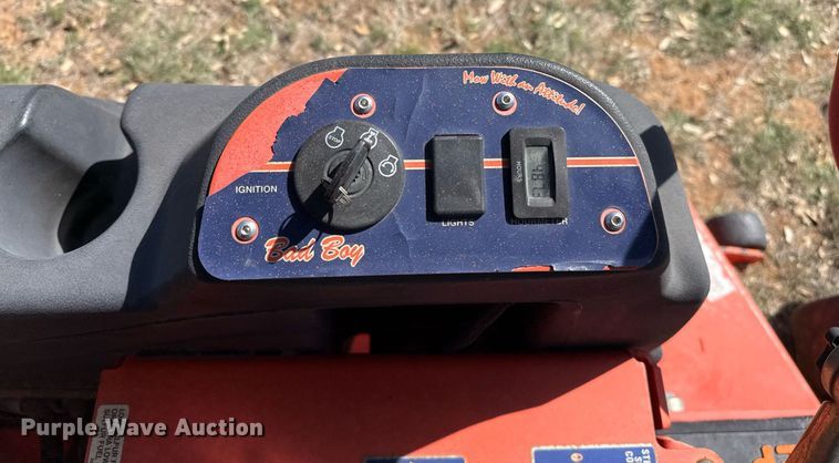 image for item EJ3547 2012 Bad Boy Z Pro ZTR lawn mower