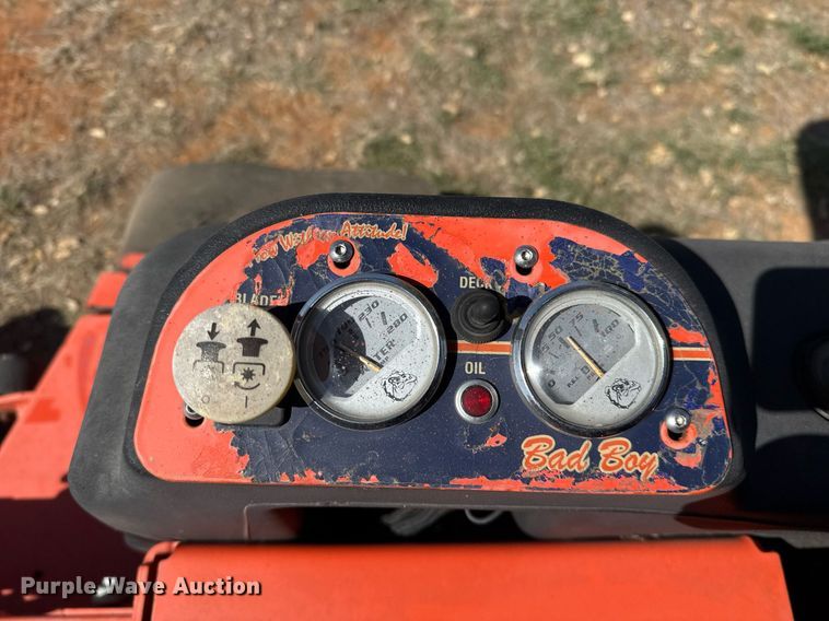 image for item EJ3547 2012 Bad Boy Z Pro ZTR lawn mower
