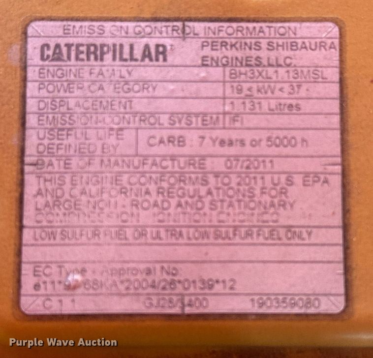 image for item EJ3547 2012 Bad Boy Z Pro ZTR lawn mower