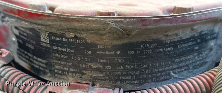 image for item EK0471 2015 Blue Bird All American school bus