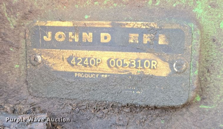 image for item EL5545 1978 John Deere 4240 tractor