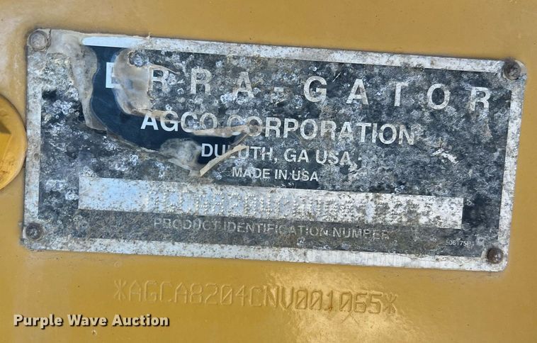 image for item EL5725 2010 Ag-Chem TerraGator 8204 spreader