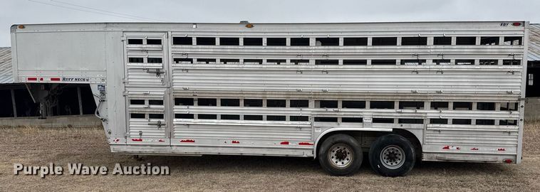image for item EQ1134 2014 M.H. EBY Ruff Neck livestock trailer