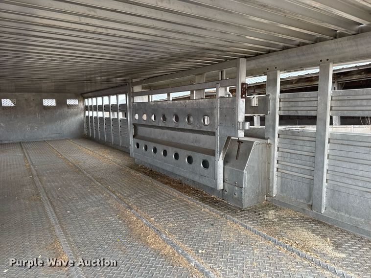 image for item EQ1134 2014 M.H. EBY Ruff Neck livestock trailer