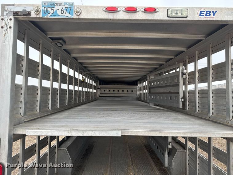 image for item EQ1134 2014 M.H. EBY Ruff Neck livestock trailer