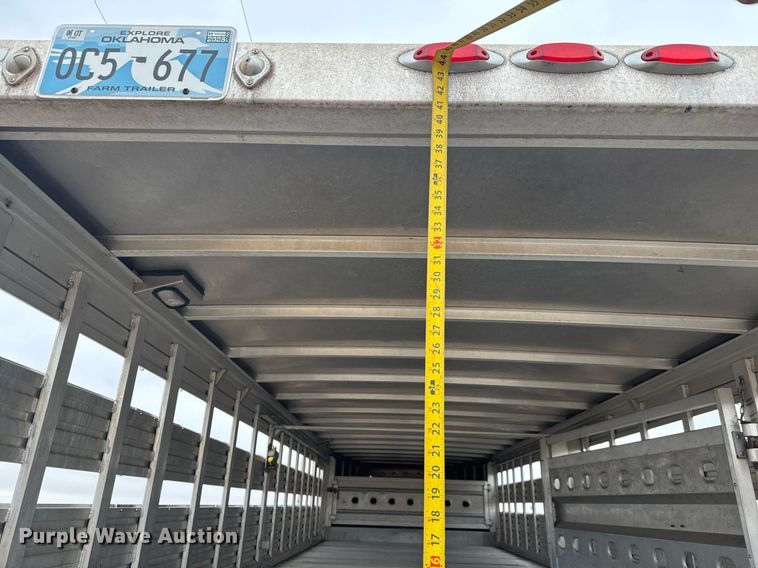 image for item EQ1134 2014 M.H. EBY Ruff Neck livestock trailer