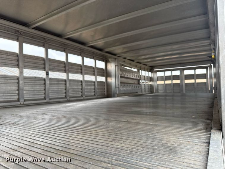 image for item EQ1134 2014 M.H. EBY Ruff Neck livestock trailer