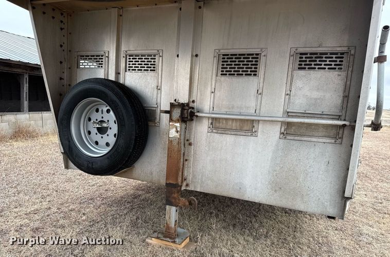 image for item EQ1134 2014 M.H. EBY Ruff Neck livestock trailer