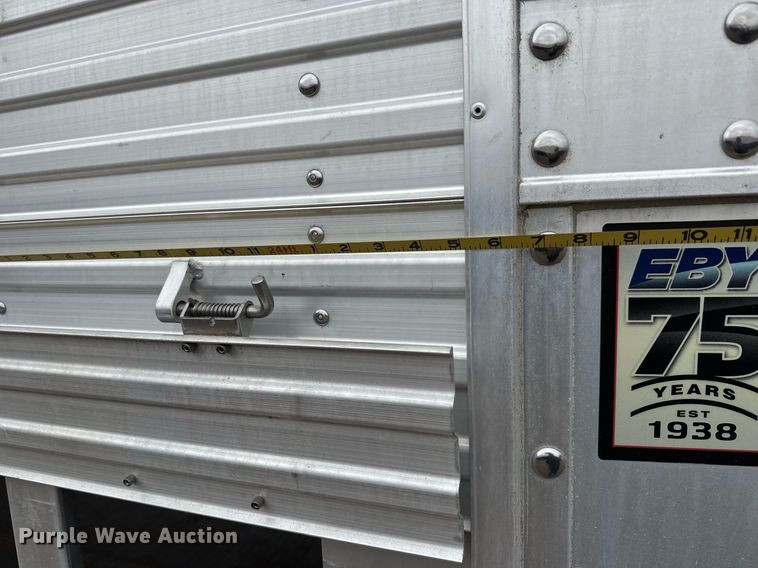 image for item EQ1134 2014 M.H. EBY Ruff Neck livestock trailer
