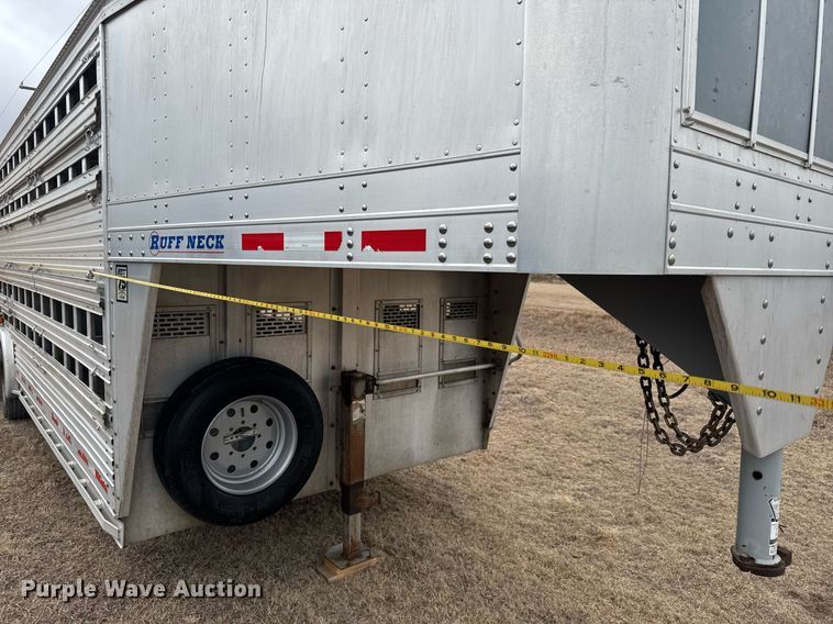 image for item EQ1134 2014 M.H. EBY Ruff Neck livestock trailer