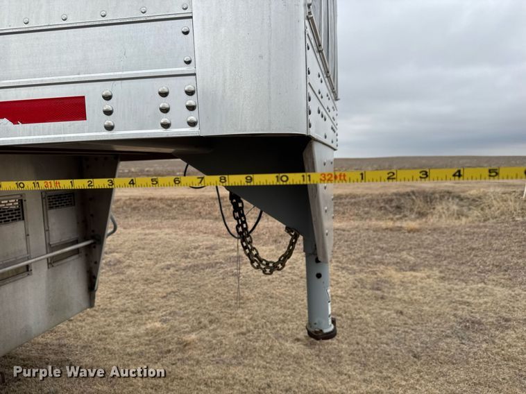 image for item EQ1134 2014 M.H. EBY Ruff Neck livestock trailer