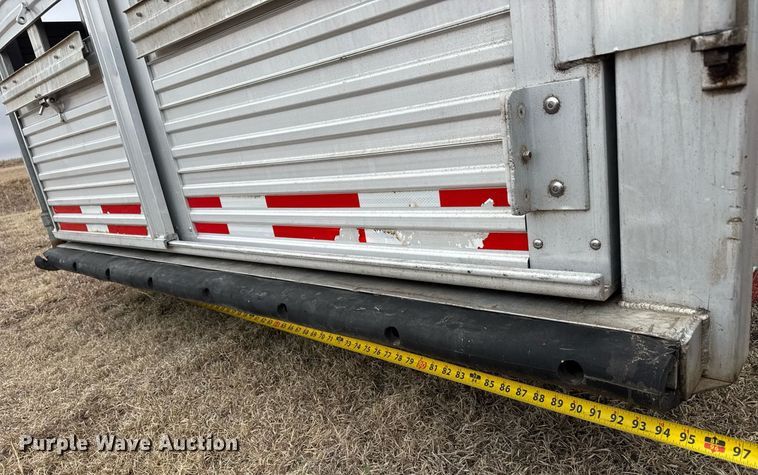 image for item EQ1134 2014 M.H. EBY Ruff Neck livestock trailer