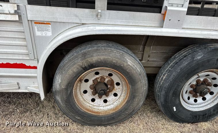 image for item EQ1134 2014 M.H. EBY Ruff Neck livestock trailer