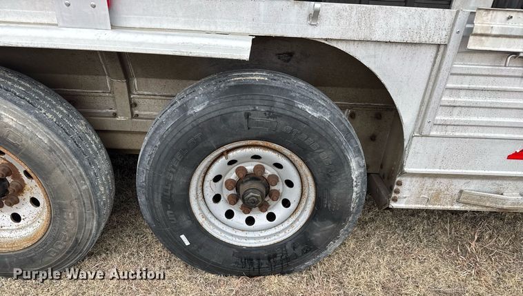 image for item EQ1134 2014 M.H. EBY Ruff Neck livestock trailer