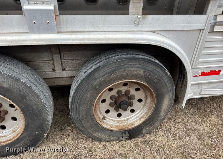 image for item EQ1134 2014 M.H. EBY Ruff Neck livestock trailer
