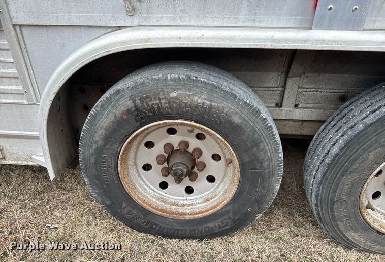 image for item EQ1134 2014 M.H. EBY Ruff Neck livestock trailer