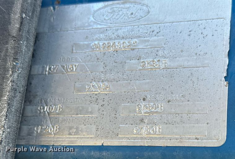 image for item EQ1193 Ford 8630 tractor