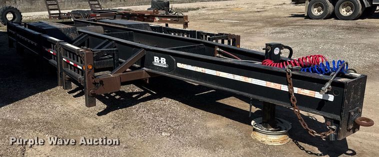image for item EQ1195 2005 Behnke sprayer trailer