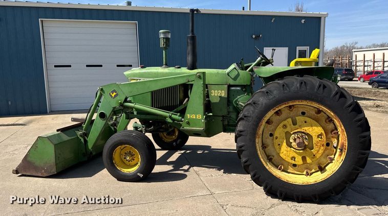 image for item EQ1207 1964 John Deere 3020 tractor