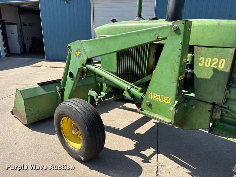 image for item EQ1207 1964 John Deere 3020 tractor