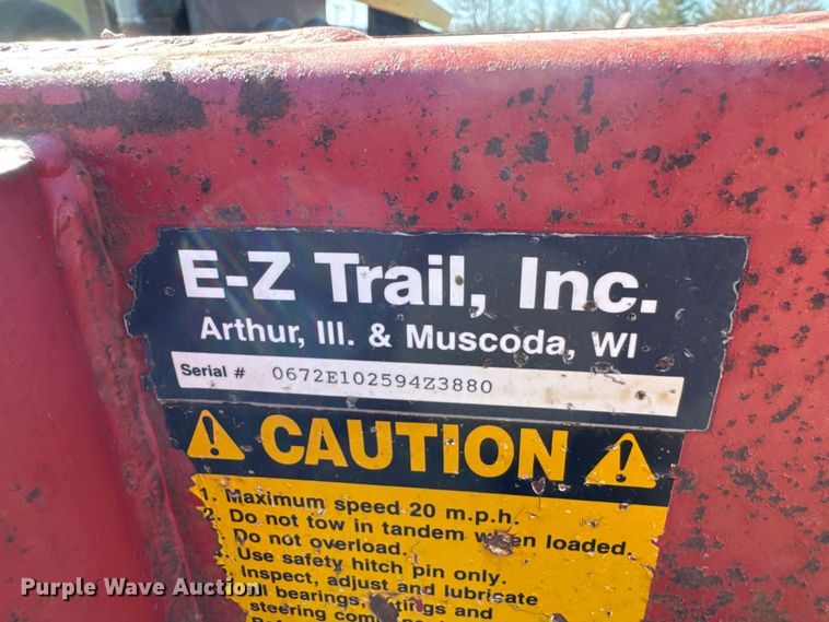 image for item EQ6931 EZ Trail 672 header trailer