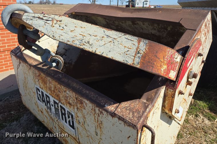 image for item EQ6936 Gar-Bro 466L concrete hopper