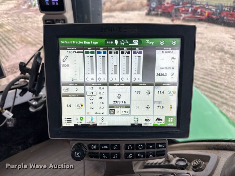 image for item ER8815 2018 John Deere 9470 RX 4WD tractor