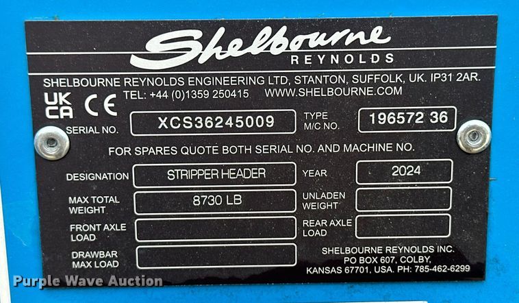 image for item ER8822 2024 Shelbourne XCS36 stripper head