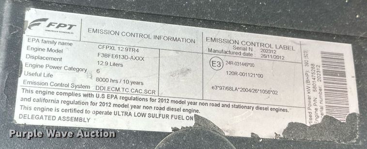 image for item ER8828 2013 Case IH 9230 combine