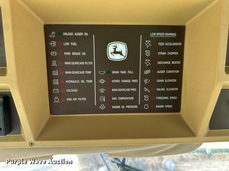 image for item ER8919 2003 John Deere 9750 STS combine