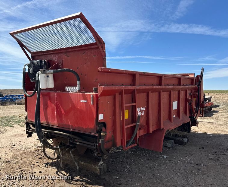 image for item ER8921 2010 MMI HSXHD20 manure spreader bed