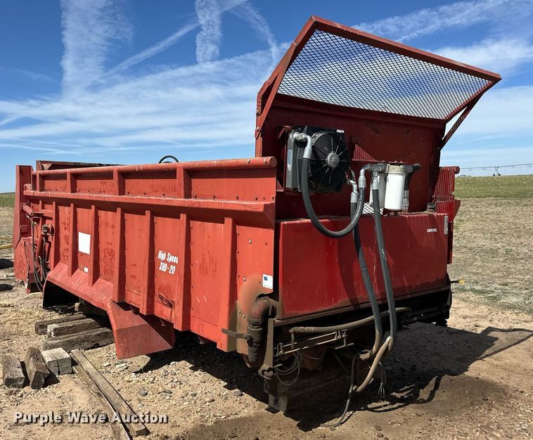 image for item ER8921 2010 MMI HSXHD20 manure spreader bed