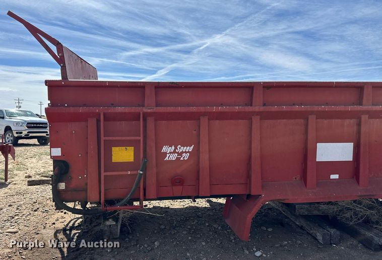 image for item ER8921 2010 MMI HSXHD20 manure spreader bed