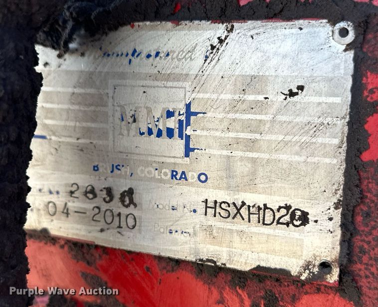 image for item ER8921 2010 MMI HSXHD20 manure spreader bed