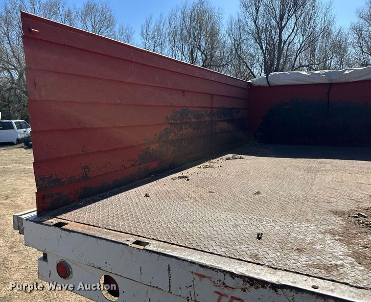 image for item ER8933 1961 Chevrolet 60 dump flatbed truck