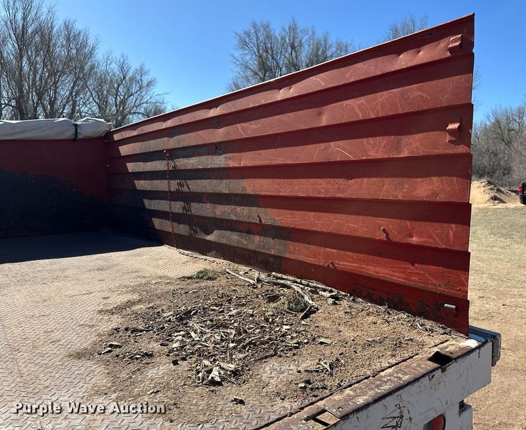 image for item ER8933 1961 Chevrolet 60 dump flatbed truck