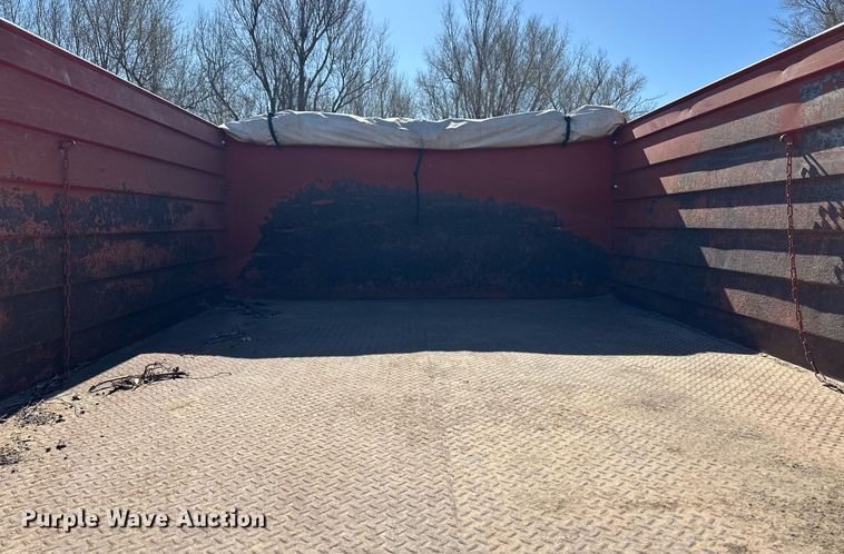 image for item ER8933 1961 Chevrolet 60 dump flatbed truck